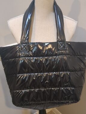 Gap Black Puffer Purse